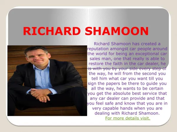 Richard Shamoon