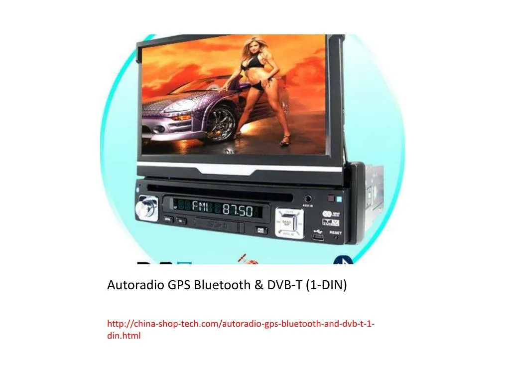 autoradio gps bluetooth dvb t 1 din