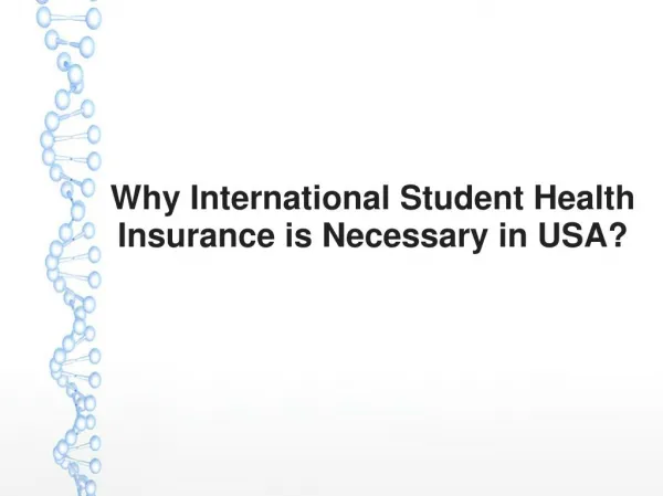 Why International Student Health Insurance is Necessary in USA?