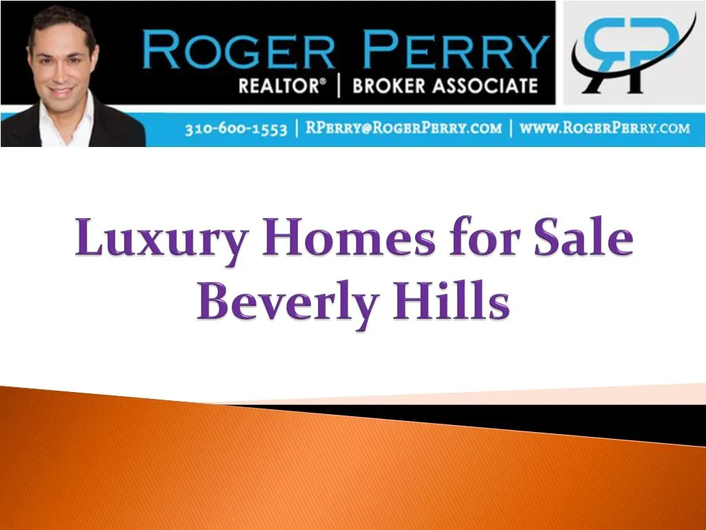 luxury homes for sale beverly hills