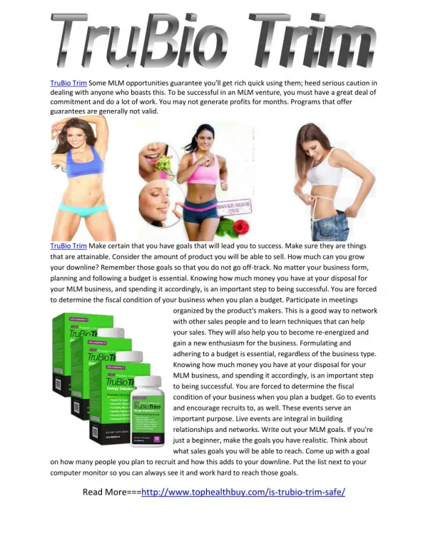 http://www.tophealthbuy.com/is-trubio-trim-safe/