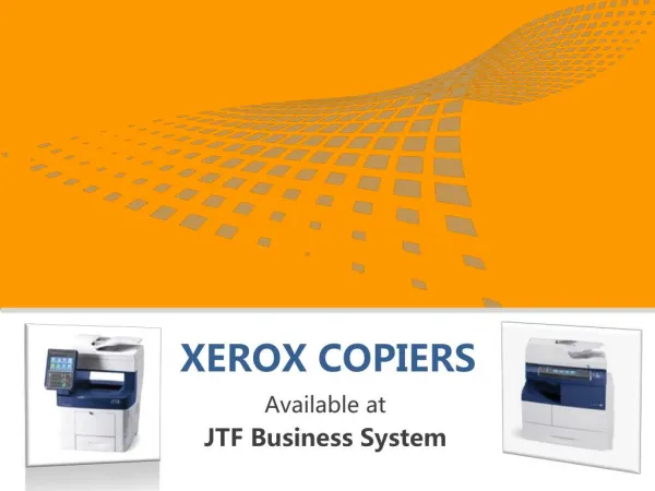 Xerox Copiers For Sale