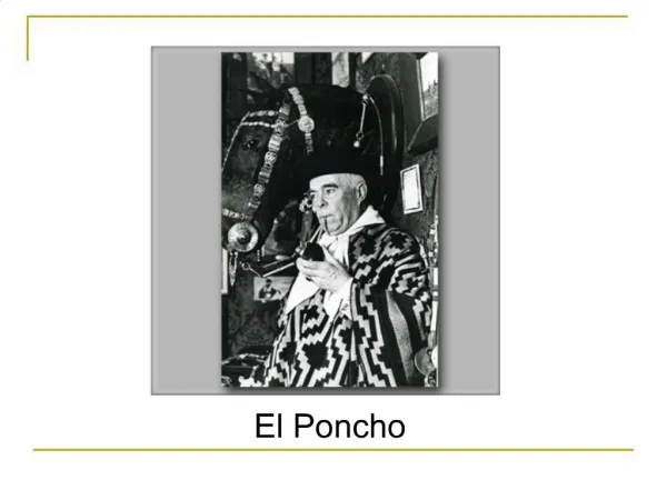 El Poncho