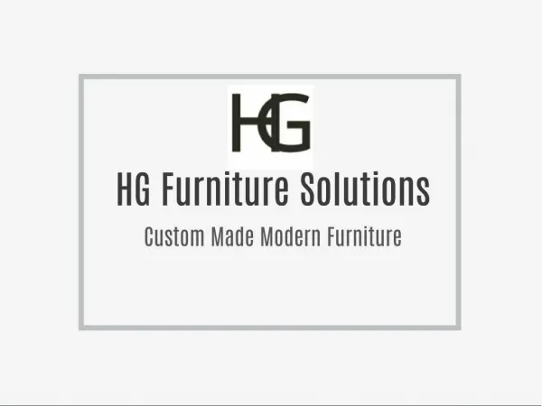 HG Furniture Solutions