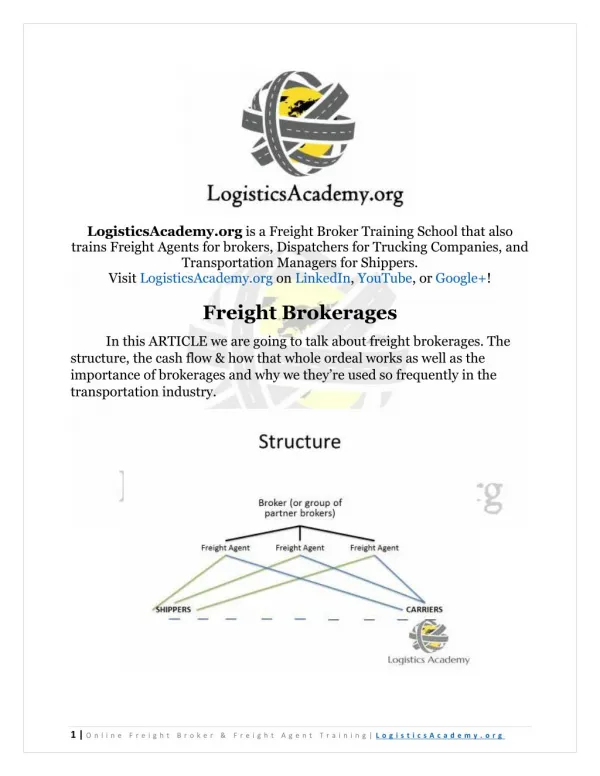 Freight Brokerages