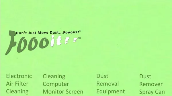 Electronic Air Filter Cleaning - Foooit.com