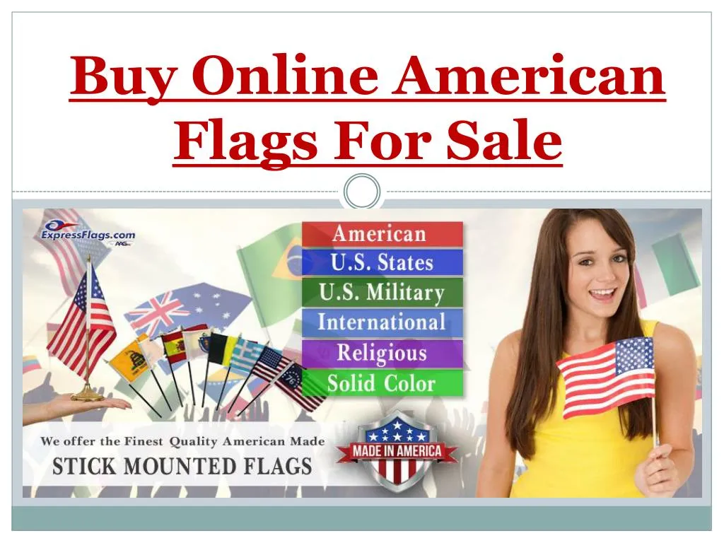 buy online american flags f or sale