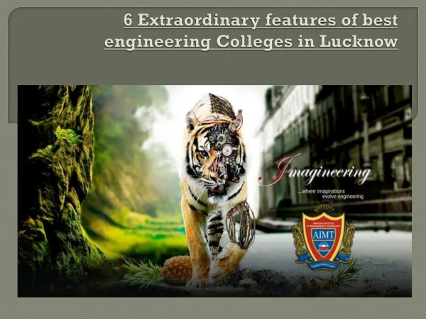 best engineering Colleges in Lucknow