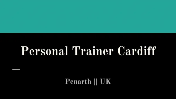 Hire Experienced Personal Trainer Cardiff