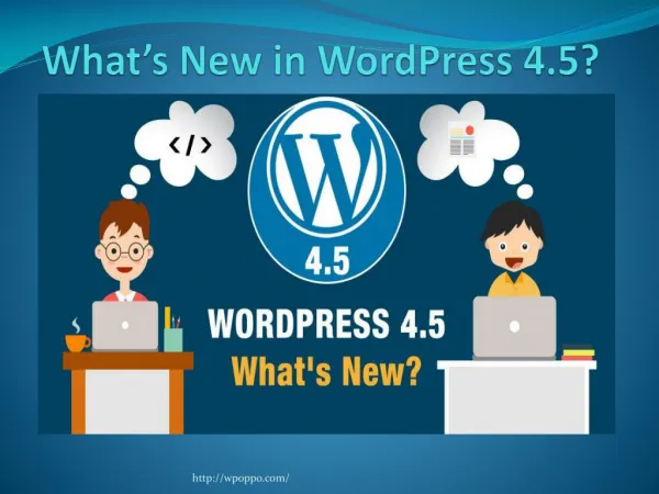 Find Out Here What’s New In WordPress 4.5?