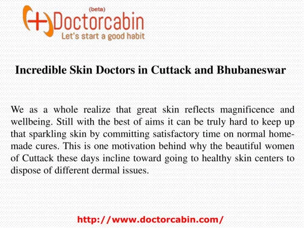 Incredible Skin Doctors in Cuttack and Bhubaneswar