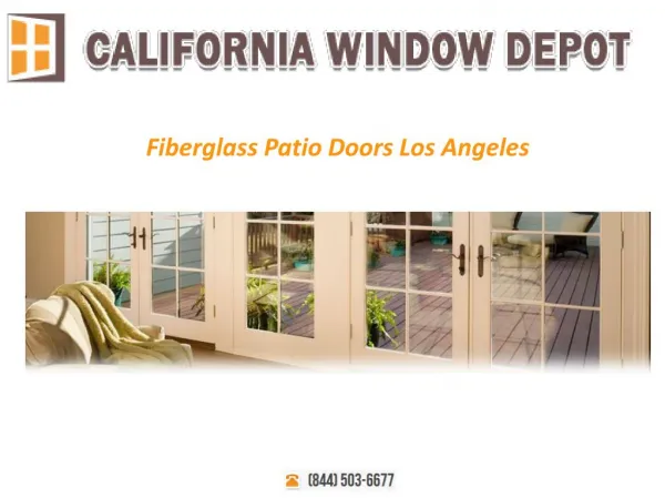Fiberglass Patio Doors Los Angeles