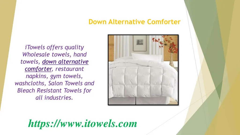 down alternative comforter