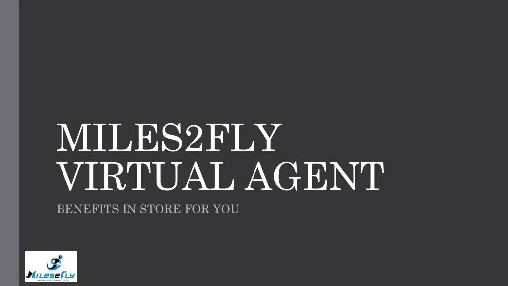 miles2fly virtual agent
