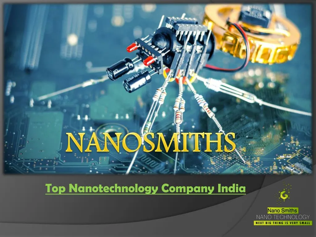 top nanotechnology company india