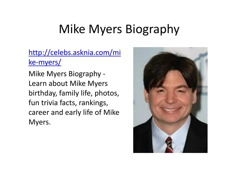 mike myers biography