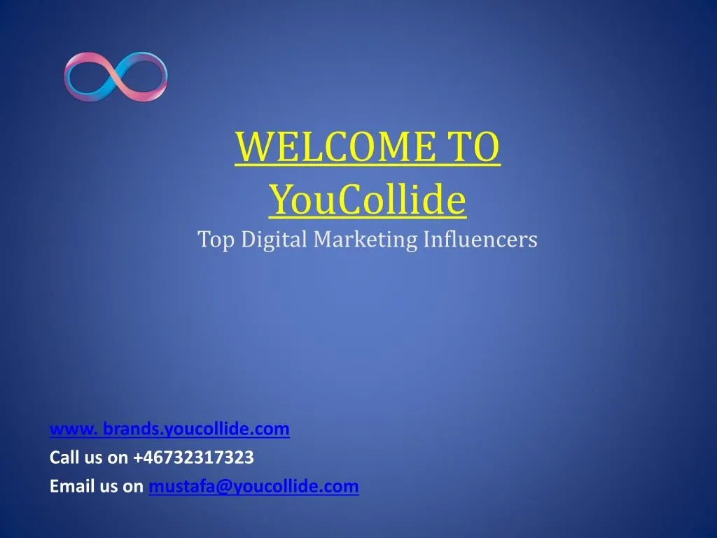 welcome to youcollide top digital marketing influencers