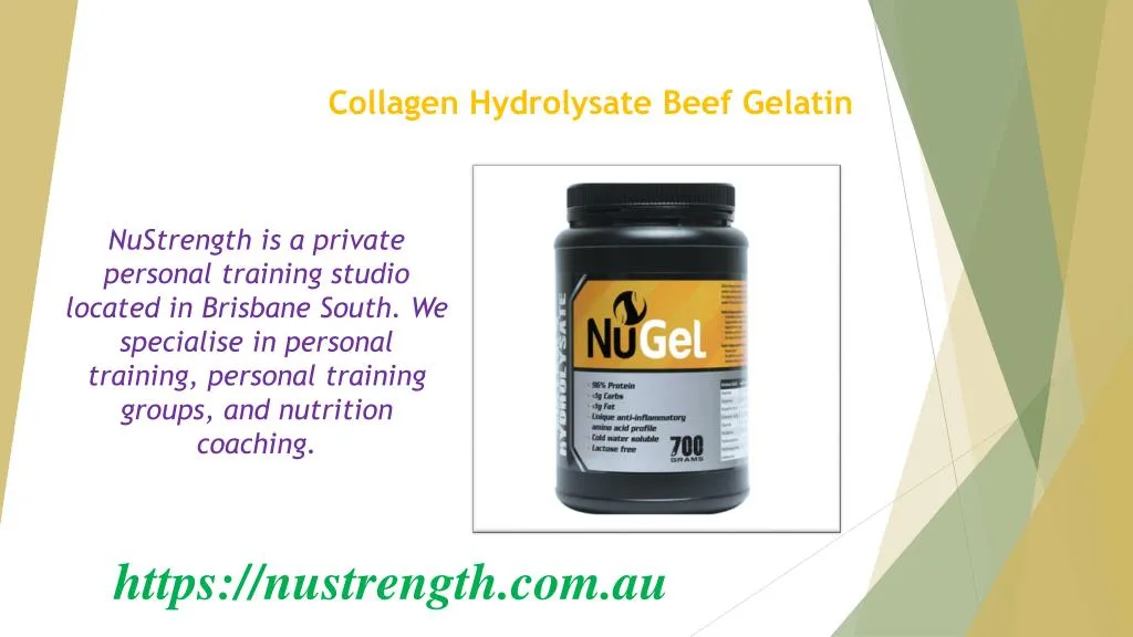 collagen hydrolysate beef gelatin
