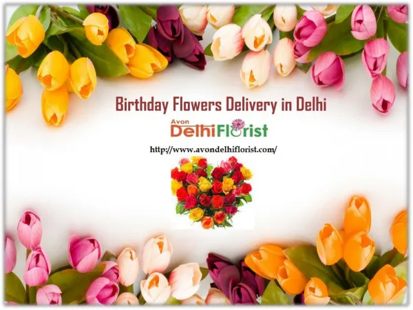 Birthday Flowers Delivery in delhi