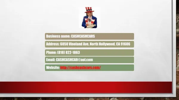 Cash Cash Cars Offers Cash For Car In Los Angeles And Surrounding Area