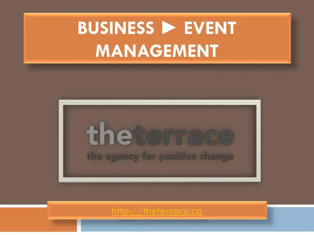 business event management