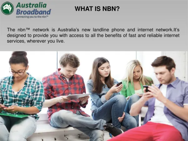 WE'RE AUSTRALIA BROADBAND AND WE'RE DIFFERENT - Australia Broadband
