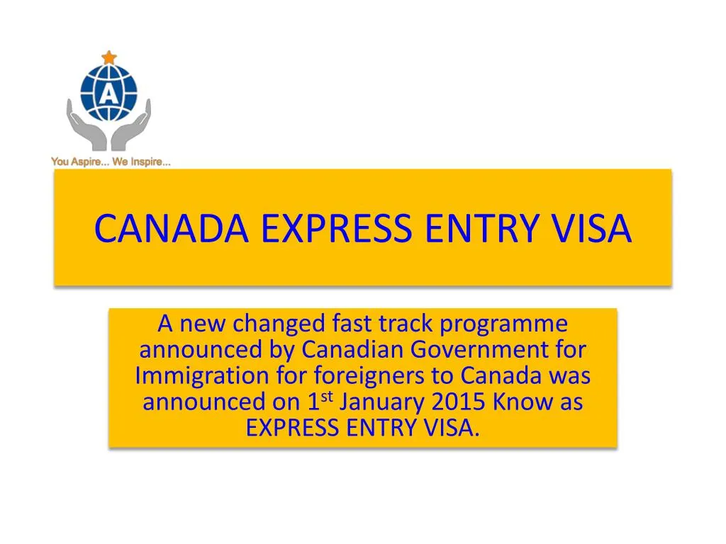 canada express entry visa
