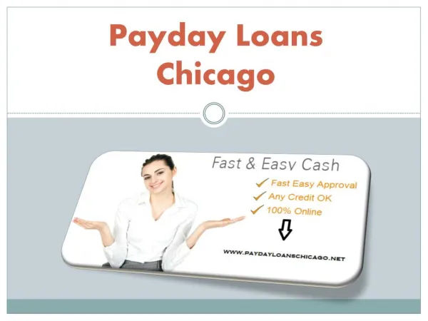 Payday Loans Chicago A Convenient Way to Handle Financial Crisis