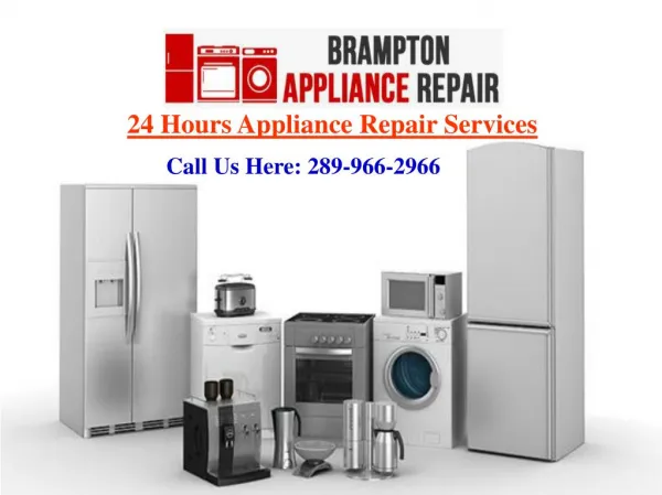 Appliance Repair Brampton | Same Day Service