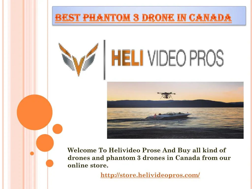 best phantom 3 drone in canada