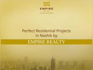 Residential Projects in Nashik! - slide 1
