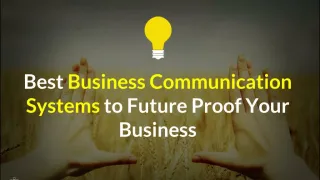 6 Best Business Communication Systems to Future­ Proof Your Business - slide 1