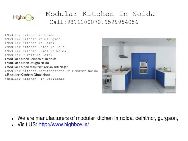 Modular Kitchen in Noida, Modular Kitchen in Delhi, Modular Kitchen Gurgaon
