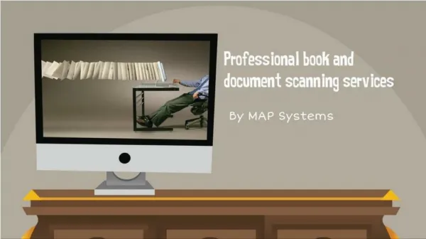 Book and document scanning services