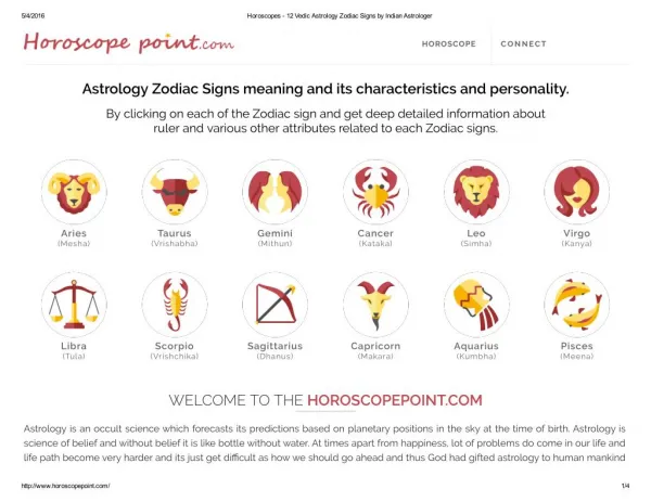 www.horoscopepoint.com 12 Astrology Zodiac Signs Information.pdf