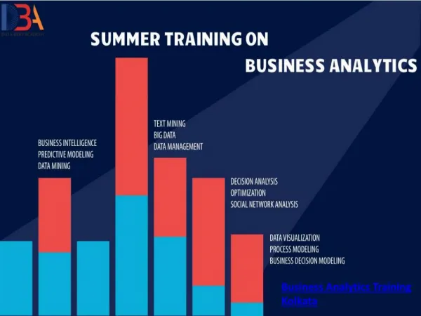 Summer Training On Business Analytics