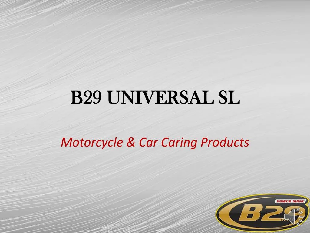 b29 universal sl