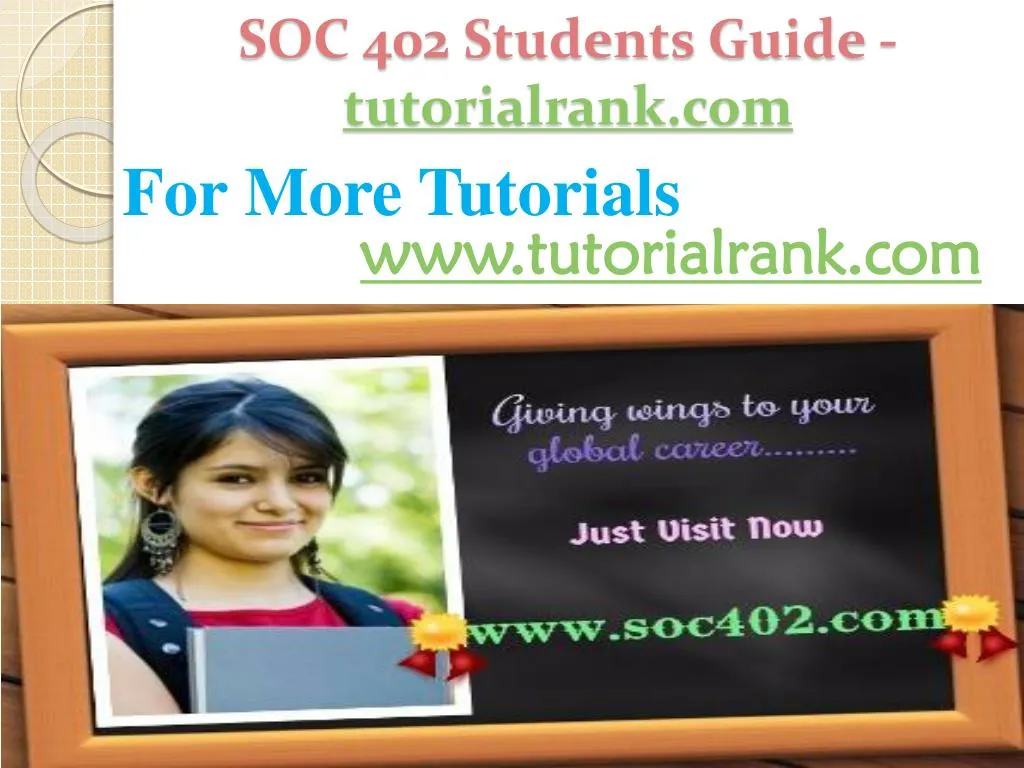 soc 402 students guide tutorialrank com
