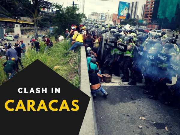 Clash in Caracas