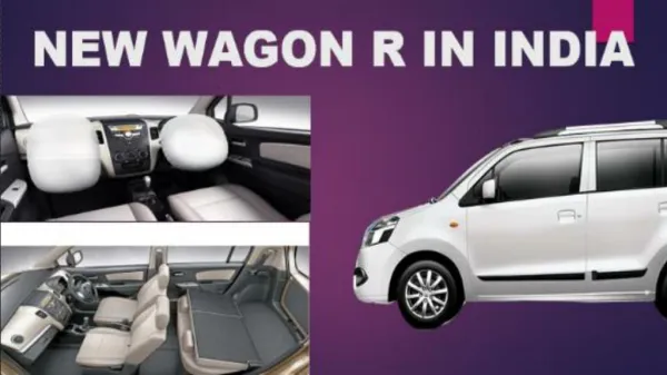 Maruti Suzuki Wagon R Features in India