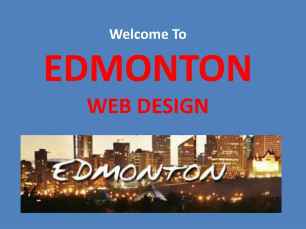 Edmonton Web Design