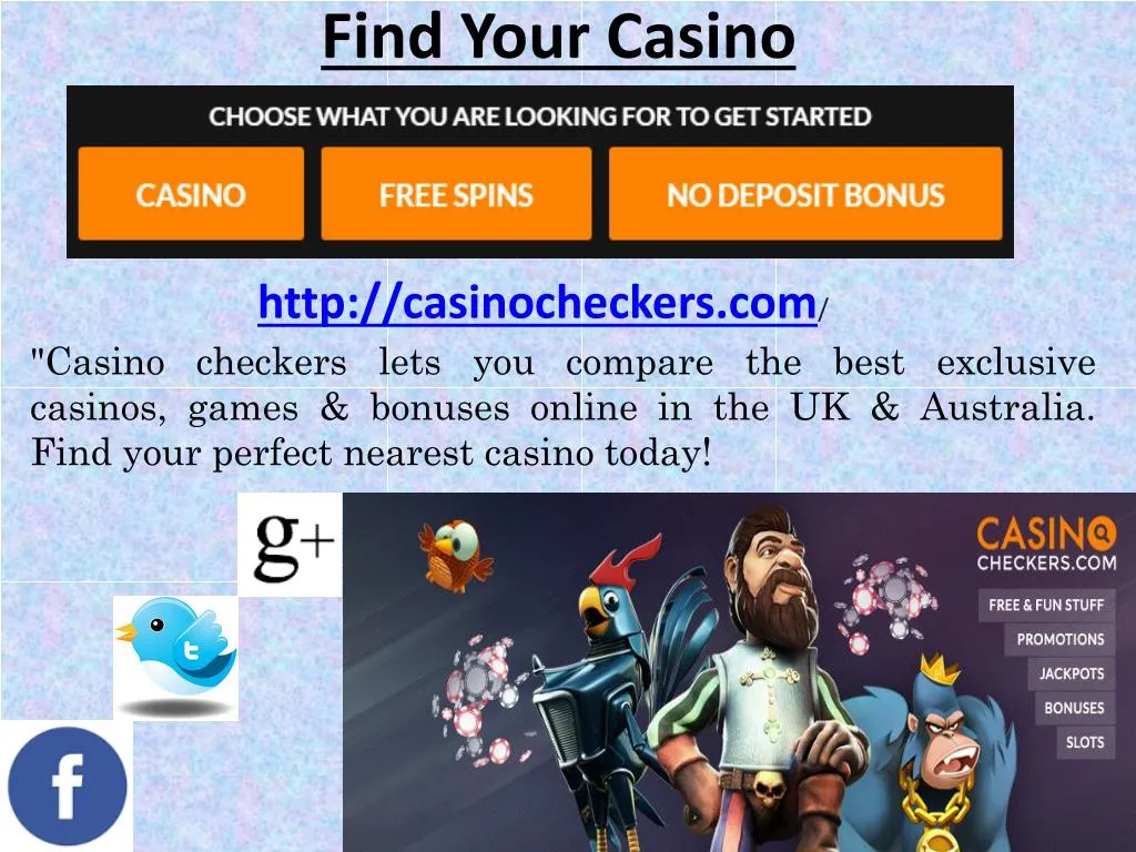 find your casino