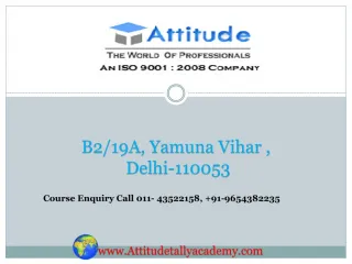 Attitude academy Best accounting courses after 12th - slide 1