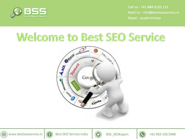 Welcome to Best SEO Service in Bangalore