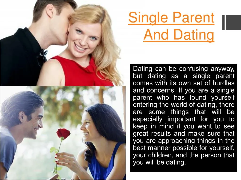single parent and dating
