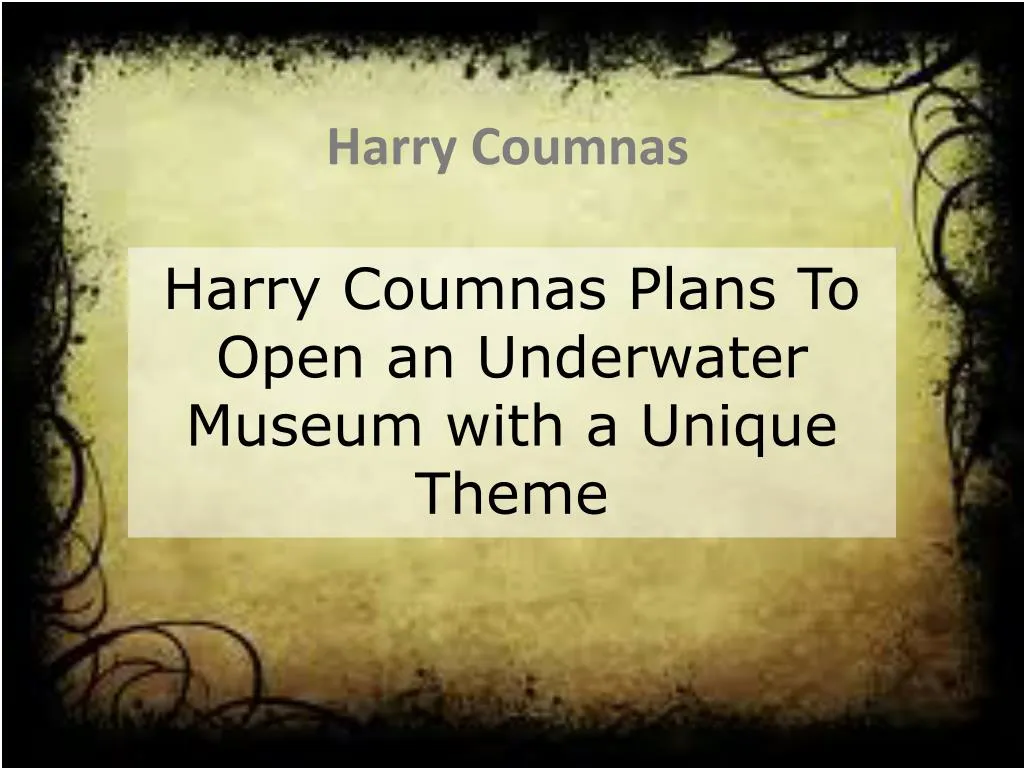 harry coumnas