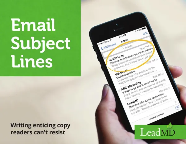 Email Subject Lines: How to Write Enticing Copy that Readers Can’t Resist