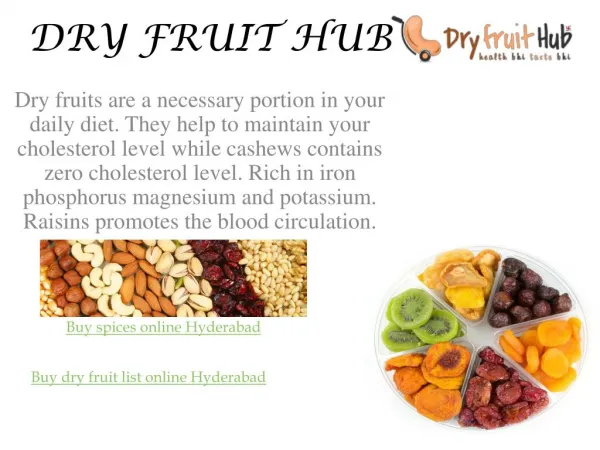 Buy dry fruits online
