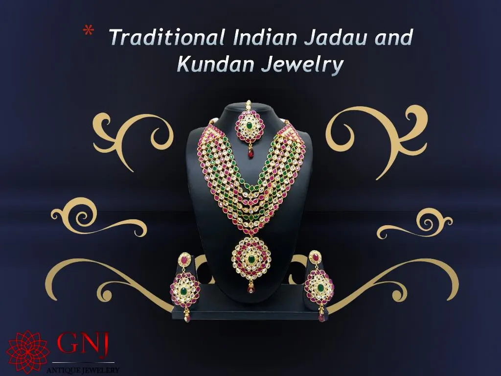traditional indian jadau and kundan jewelry