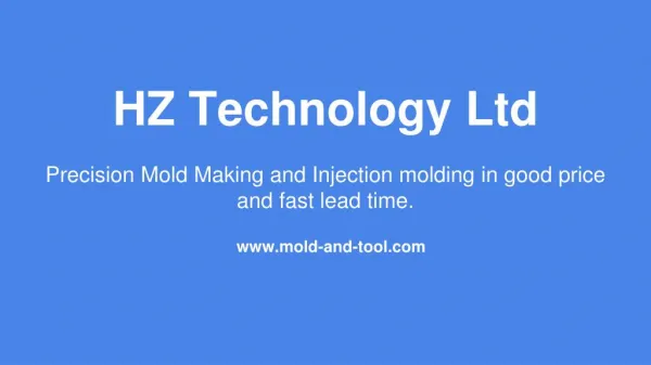 The Skills Required for Precision Mold Making